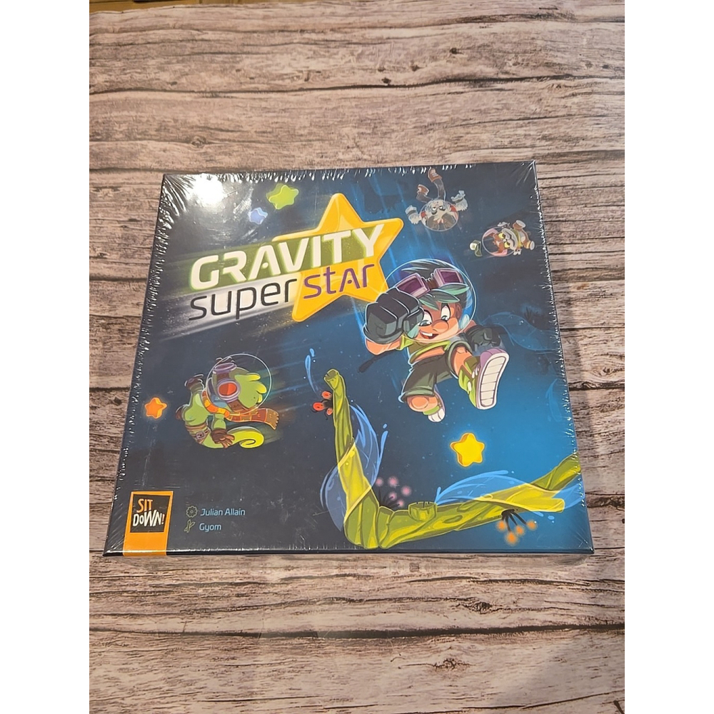 Sit Down Games, Gravity Superstar Board Game New-Sealed Ages 7+/2-6 Players(138)